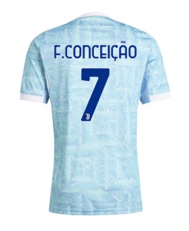 Günstige Juventus Francisco Conceicao #7 Auswärtstrikot 2025-26 Kurzarm